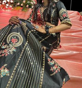 Elegant Black Lehenga Choli Set