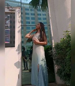 Elegant Sparkly Maxi Dress