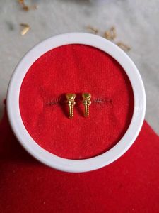 Gold Stud Earrings