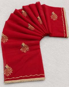 Red Saree with blouse