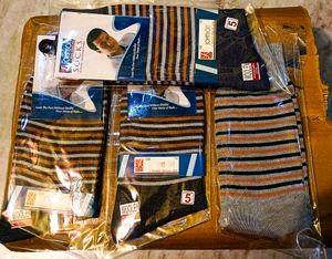 Johnson Woolen Striped Socks - 4 Pack