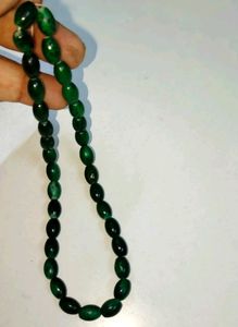 Beads Glass String Green Rhinestone/Unique large
