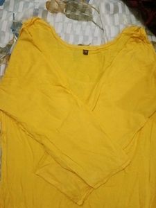 Vibrant Yellow Embroidered Kurta Set