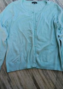 Mint Green Cardigan