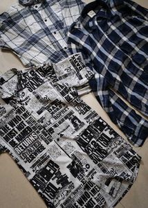 Bundle: 6 Men's Casual Shirts nd t shirtd