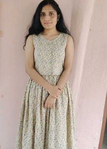 Floral Print Maxi Dress Set