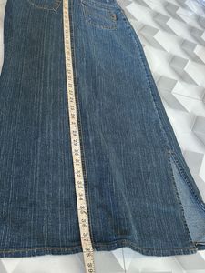 Denim Long Skirt 💙 (fixed)