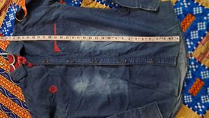 Men's Blue Denim Shirt