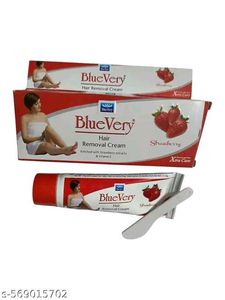 BlueVery Strawberry Hair Removal Cream