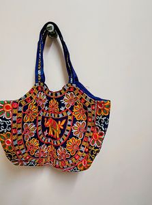 Embroidered Jaipuri Handbag