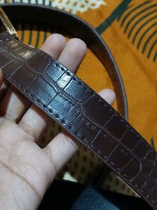 🔥Savana Snake Print Belt with Gold Buckle