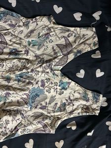 Boho Floral Print V-Neck Sleeveless Top