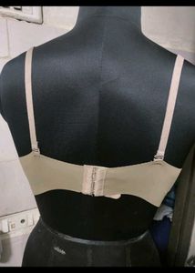 Strapless Beige Bra