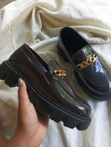 Chunky Chain Loafers