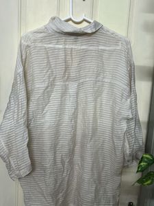 Esprit Sheer Striped Relaxed Fit Blouse