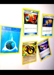 20 Pokemon Trainer &amp; Energy Cards Collection