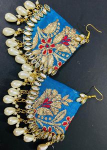 Fancy Fabric Hand Made Earrings