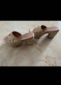 Embellished Ethnic Slides