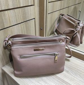 Caprese Pink Crossbody Bag