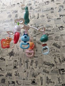 Luvlap Musical Cot Mobile Crib Bed Bell Hanging