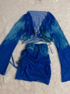 newme beachy cordset( new with tag)