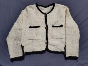 OLD MONEY tweed jacket cardigan