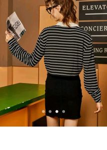 crop oversized tshirt from savana