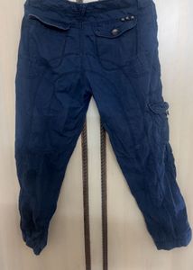 Stylish Blue Cargo Pants