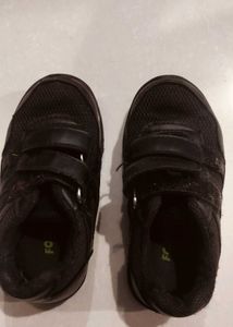 Kids Black School Shoes No.7