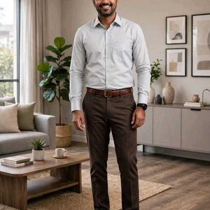 Men's Classic Fit Dress Pants shirt