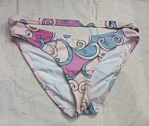 Stylish Swirl Print Bikini Bottoms 💚