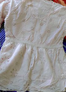 Beautiful Cotton Chikankari Kurta