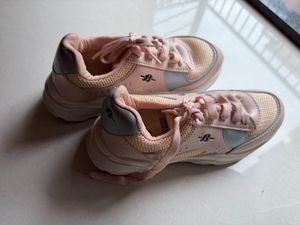 Bata Pink Casual Sneakers