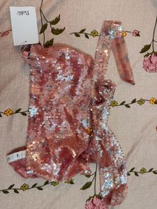 Sparkling Sequin Tube Top