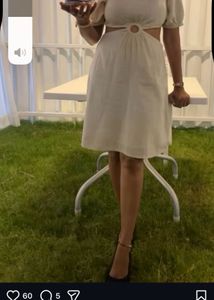 Elegant Cut-Out Mini Dress
