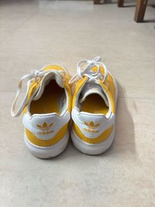 Adidas Originals Yellow Sneakers