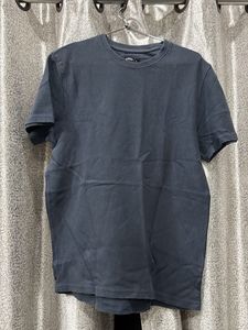Men's Dark Grey Ribbed T-Shirt