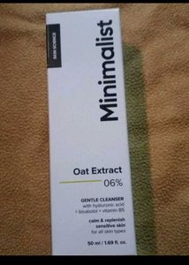 Minimalist Gentle Cleanser with Oat Extract