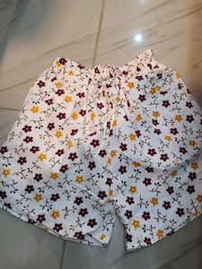 Floral Print Shorts