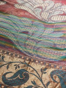 Multi Color Saree With Blouse