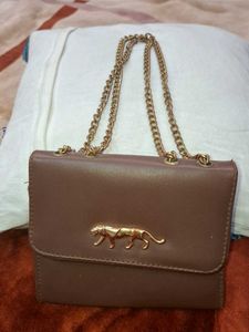 Chic Brown Crossbody Bag