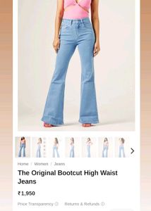 Madish Black Bootcut Jeans