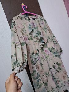 Floral Ruffle Dress