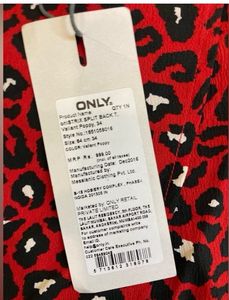 ONLY Casual Printed Women Red Top