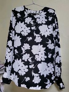 Flower Print Top