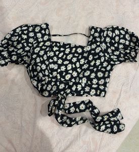 Floral Crop Top