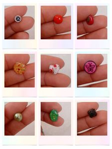 9 Small Earrings Set &amp; 2 Bracelet