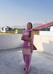 Beautiful Lavender Kurta Set