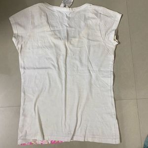 Leopard Print V-Neck T-Shirt