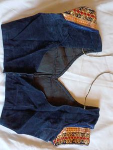 Embroidered Ethnic Blouse - Party Wear